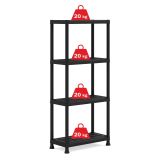 PVC REGAL KETER 135X60X30 CM 4P/20KG ČRN