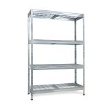 REGAL AR SHELVING 180X120X45 CM 4P/300KG GALVA