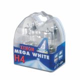 AVTOMOBILSKA ŽARNICA UNITEC H4 XENON MEGA WHITE 12V 60/55W P43T 2KOS