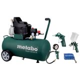 BATNI KOMPRESOR METABO BASIC 250-50 W S KOMPLETOM PRIBORA