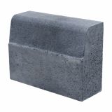 BETONSKI ROBNIK GOREC 12X33X25 CM DVOSLOJNI-SIV