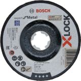 BRUSILNA PLOŠČA X-LOCK EXPERT FOR METAL 125X6X22.23MM, KOLENASTA