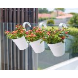 PE ZUNANJI LONEC CAPRI CAMPANA ZA BALKON BEL 20CM