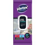 ČISTILO ZA WC, KOPALNICO VORTEX VLAŽNI ROBČKI ZA KOPAL. 48/1