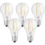 LED ŽARNICA E27 OSRAM CLA60 6.5W/827, BISTRA BASE FILAMENT, PAK/5