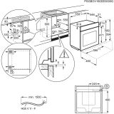 VGRADNA PEČICA ELECTROLUX COE7P31X