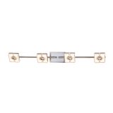 DEKORATIVNI LED REFLEKTOR ESTO CORSO 4X6W S KRISTLNIM EFEKTOM