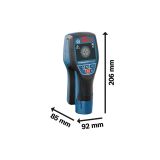 DETEKTOR BOSCH PROFESSIONAL D-TECT 120 + L-BOXX CC