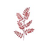 DEKORACIJA DECORIS RAZLIČNI LISTI, RDEČI 10/1, SORTIRANO