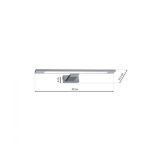 DEKORAT. STENSKA SVETILKA MILAGRO SHINE KROM 40CM 7W LED ML030
