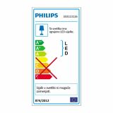 DEKORAT. STENSKA SVETILKA PHILIPS HOPSACK 1X3W LED 33311/31/16 BELA