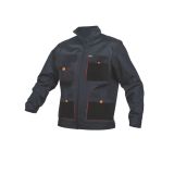 DELOVNA BLUZA/SRAJCA KING ŠT.M TEMNO SIVA - ORANŽNA MEŠANICA