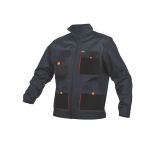 DELOVNA BLUZA/SRAJCA KING ŠT.XXL TEMNO SIVA - ORANŽNA MEŠANICA