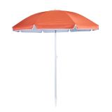 SENČNIK NATERIAL ZA PLAŽO VALI D200 ORANŽ. ALU, 160G