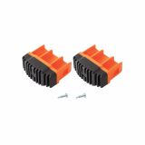 OPREMA IN DELI ZA LESTEV KRAUSE MONTO NOGICA PVC 64X25 MM ORANŽNA