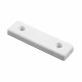 DRSNIK HETTICH DIY, ZA VIJAČENJE 50X14X5 MM, BEL PVC, V ZAVOJU JE 8 KOS