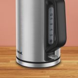 ELEKTRIČNI GRELNIK VODE TEFAL BRONX, IZ NERJAVEČEGA JEKLA, PROSTORNINA 1,7 L Z ODSTRANLJIVIM FILTROM PROTI VODNEMU KAMNU