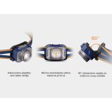 NAGLAVNA SVETILKA FENIX HL40R LED - SIVA