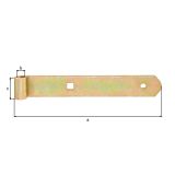 DOLGA SPONA ALBERTS FI 10X200X30 MM ŽENSKI DEL