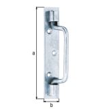 ROČAJ ZA ZABOJ ALBERTS FI 140X30 MM PREKLOPNI