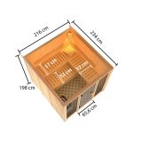 FINSKA SAVNA ASKJA 3+9KW GRELEC BIO PREDNJI VHOD