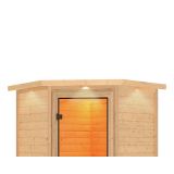 FINSKA SAVNA GOBIN 2+9KW GRELEC BIO PREDNJI VHOD+STREŠ.VENEC