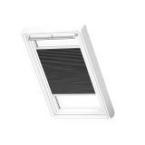 SENČILO ZA STREŠNO OKNO VELUX FMC SK06 1047S TERMO PLISE, ELEKT., ČRNA