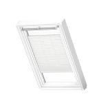SENČILO ZA STREŠNO OKNO VELUX FML CK02 1016SWL PLISE, ELEK., BELA,