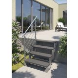 STOPNICE GARDENTOP STOPNICA 100 CM TRIMAX ANTRACIT