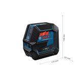 KOMBINIRANI LASER BOSCH GCL 2-50 G Z DRŽALOM RM 10