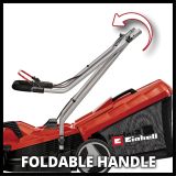 EINHELL AKUMULATORSKA KOSILNICA V SETU GE-CM 18/33 LI (1X4,0AH)