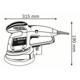 ROTACIJSKI BRUSILNIK BOSCH PROFESSIONAL GEX 34-150