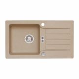 GRANITAL POMIVALNO KORITO ALVEUS NIAGARA 30, G55 BEIGE 775X430 MM