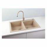 GRANITAL POMIVALNO KORITO ALVEUS ROCK 90, G55 BEIGE 780X480 MM