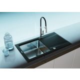 GRANITAL POMIVALNO KORITO DEANTE PRIME ZSR G113 (GRANIT + INOX)