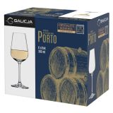 GARNITURA KOZARCEV ZA BELO VINO 6/1, 360 ML  GALICJA PORTO - BOHEMIA