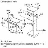 VGRADNA PEČICA BOSCH HBS578BS0