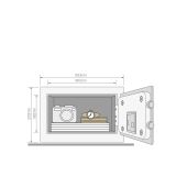 POHIŠTVENI TREZOR YALE HIGH SECURITY MOTORISED SAFE COMPACT