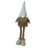 JESENSKA FIGURA DECORIS ŠKRAT Z NOGAMI 13X8X50CM ZELENO/RJAV, SORTIRANO