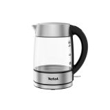 TEFAL 1.7 L STEKLEN GRELNIK VODE, KI772D38, VOLUMEN 1.7 L, MOČ 2200 W, SNEMLJIV FILTER ZA VODNI KAMEN, PODSTAVEK 360°