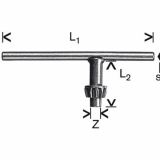 KLJUČ ZA VRTALNO GLAVO BOSCH ZS14