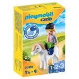 KOCKE PLAYMOBIL DEČEK S PONIJEM 70410