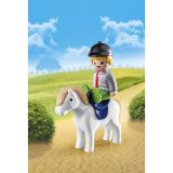 KOCKE PLAYMOBIL DEČEK S PONIJEM 70410