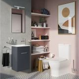 KOPALNIŠKI BLOK 40X28X140CM VITRA MIA ANTRACIT