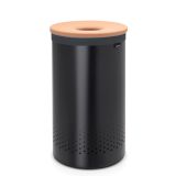 KOŠ ZA PERILO BRABANTIA OKROGEL 60 L, MATT BLACK