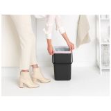 KOŠ ZA SMETI BRABANTIA SORT & GO 25 L SIV