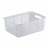 KOŠARA ZA PERILO CURVER ALFA 3 40.6X30.5X15.7 CM TRANSPARENT