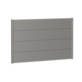 KOVINSKA VRTNA GREDA BIOHORT 4.4X145X91 CM PANELI BREZ AKRILNEGA STEKLA