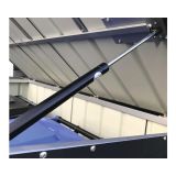 KOVINSKA VRTNA HIŠKA GLOBEL EASY ZA 2-3 SMETNJAKE Š171 X G96 X V131.5 CM