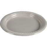 PIKNIK PROGRAM ABENA KROŽNIK 23CM 25/1 SVETLO SIV ZA VEČKRATNO UPORABO